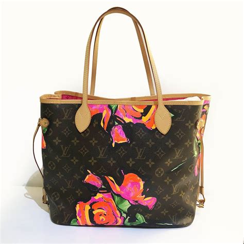 louis vuitton stephen sprouse roses neverfull|Louis Vuitton sprouse handbags.